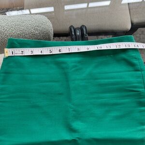 JCrew Green Skirt